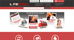 Desktop Screenshot of lifebox.fr